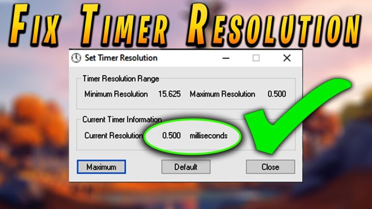 how to download timer resolution?